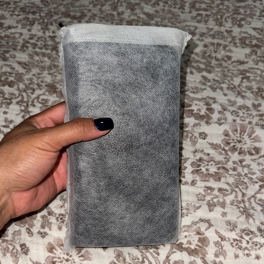 Black Textured Wallet - Picture 13 of 15